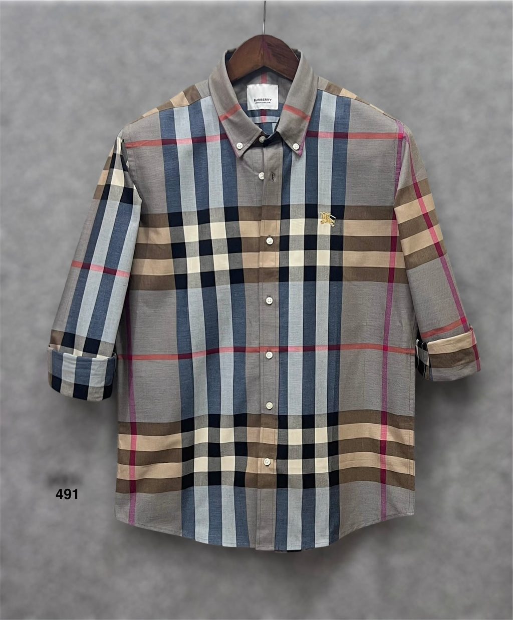 Signature Check Shirt BRC Premium with box 491