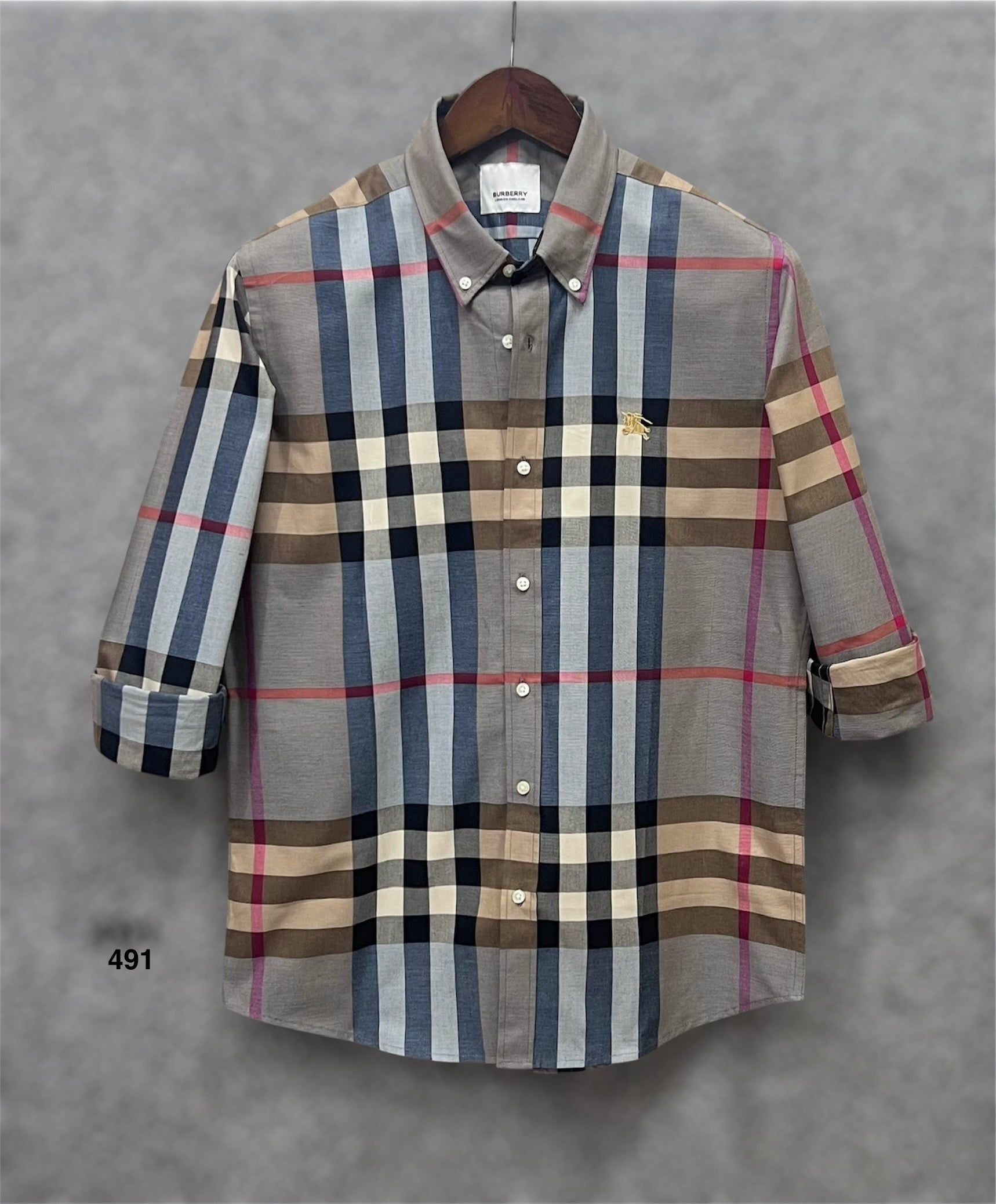 Signature Check Shirt BRC Premium with box 491