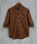 Premium Solid Oxford Cotton Shirt | Solid Shirt | Shirtology Bangladesh