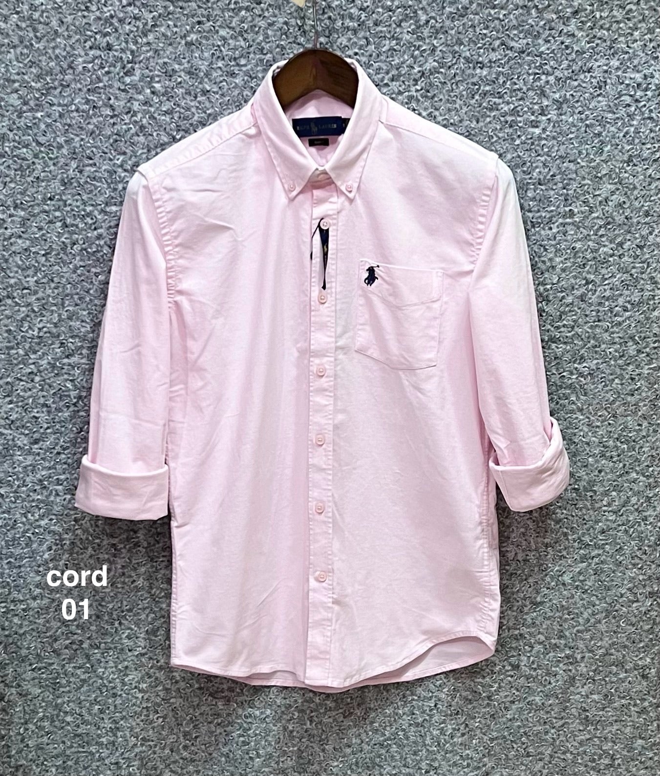 Elite Corduroy Button-Down Shirt Cord 01
