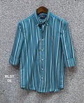 Premium Stripe Full Sleeve Shirt | Stripe Shirt | Shirtology Bangladesh