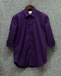 GCS Premium Solid Shirt Purple | Shirtology Bangladesh