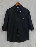 Premium Solid Oxford Cotton Shirt | Solid Shirt | Shirtology Bangladesh
