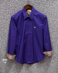 Signature Solid Shirt BRS purple 2 | Shirtology Bangladesh