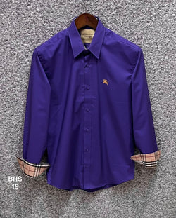 Signature Solid Shirt BRS purple 2 | Shirtology Bangladesh