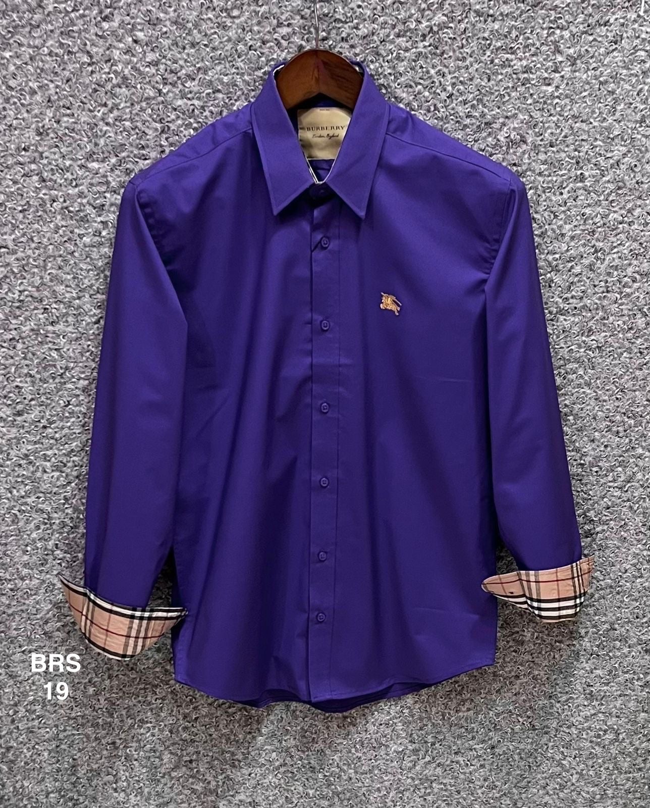 Signature Solid Shirt BRS purple 2 | Shirtology Bangladesh