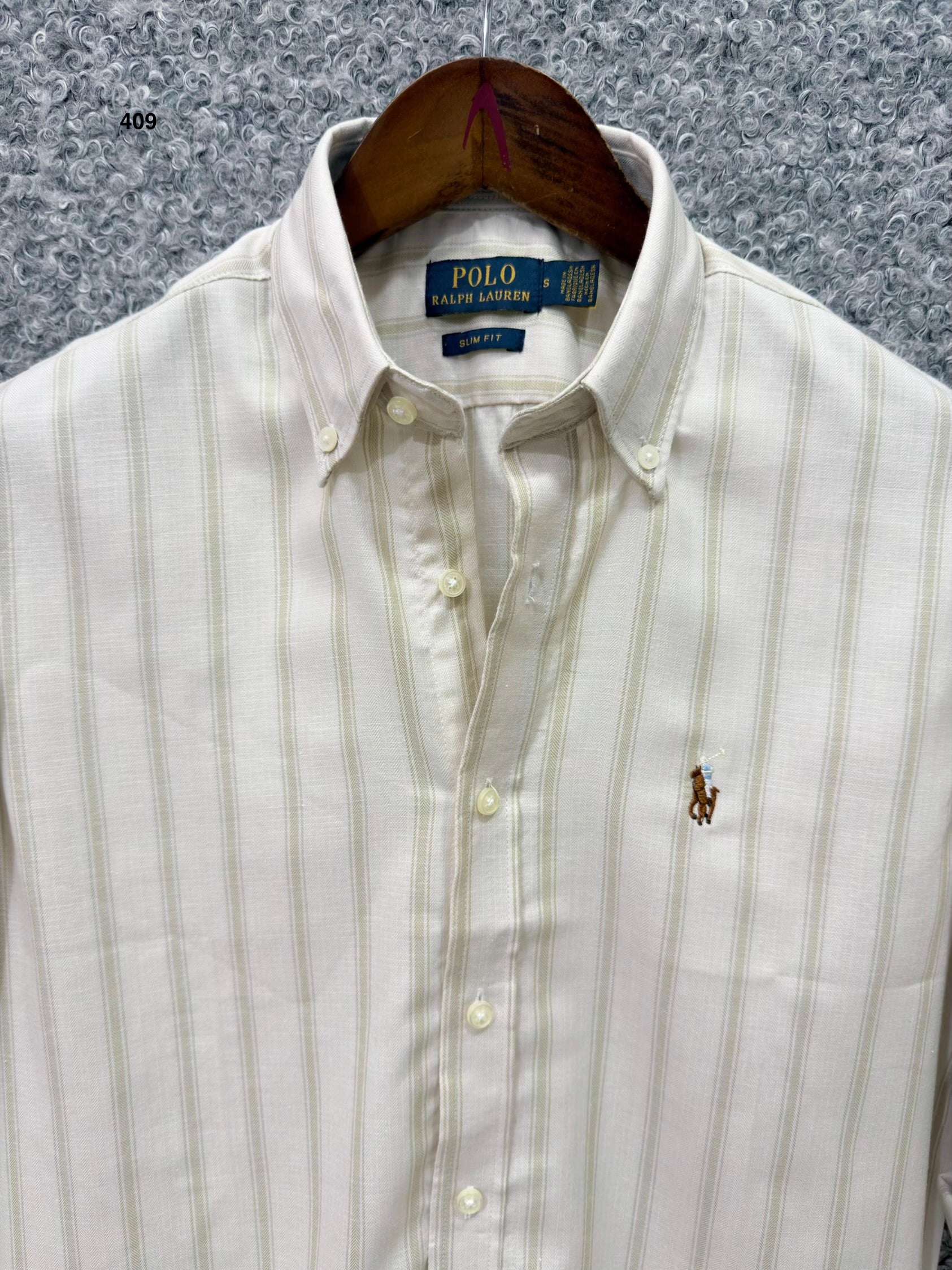 Premium Stripe Full Sleeve Shirt  RLST 409