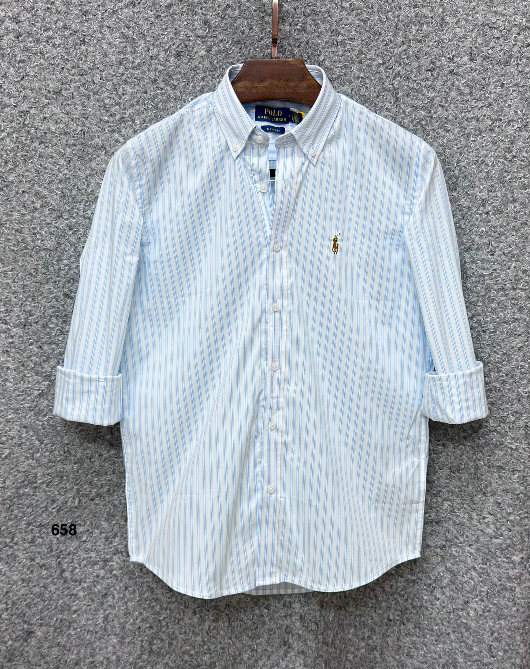 Premium Stripe Full Sleeve Shirt  RLST 658