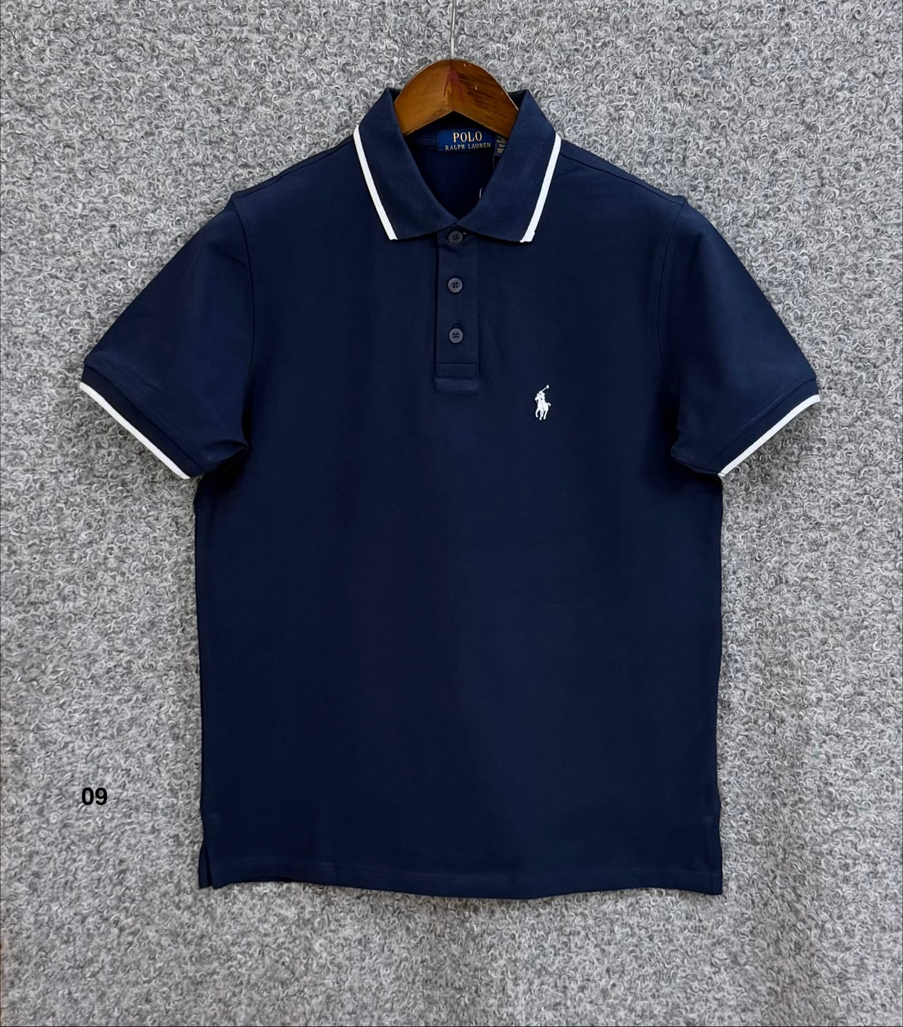 Classic Sophisticated Polo TShirt RLTP Nevy 09