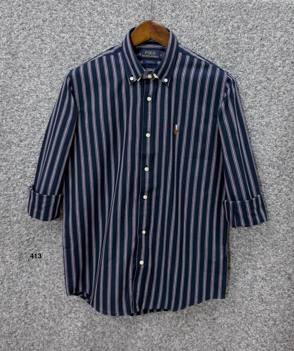Premium Stripe Full Sleeve Shirt | Stripe Shirt | Shirtology Bangladesh