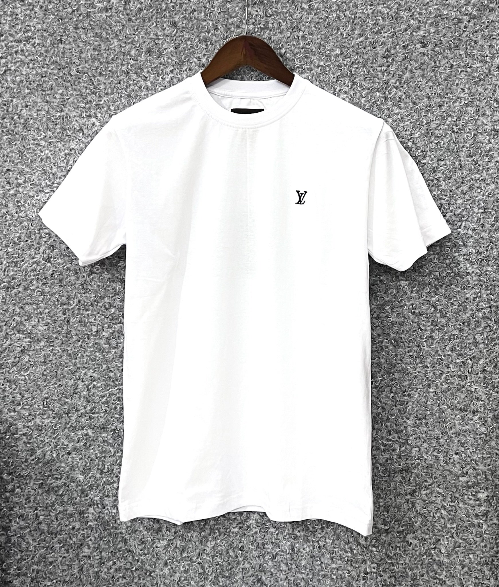 Premium Solid Tshirt LVT white
