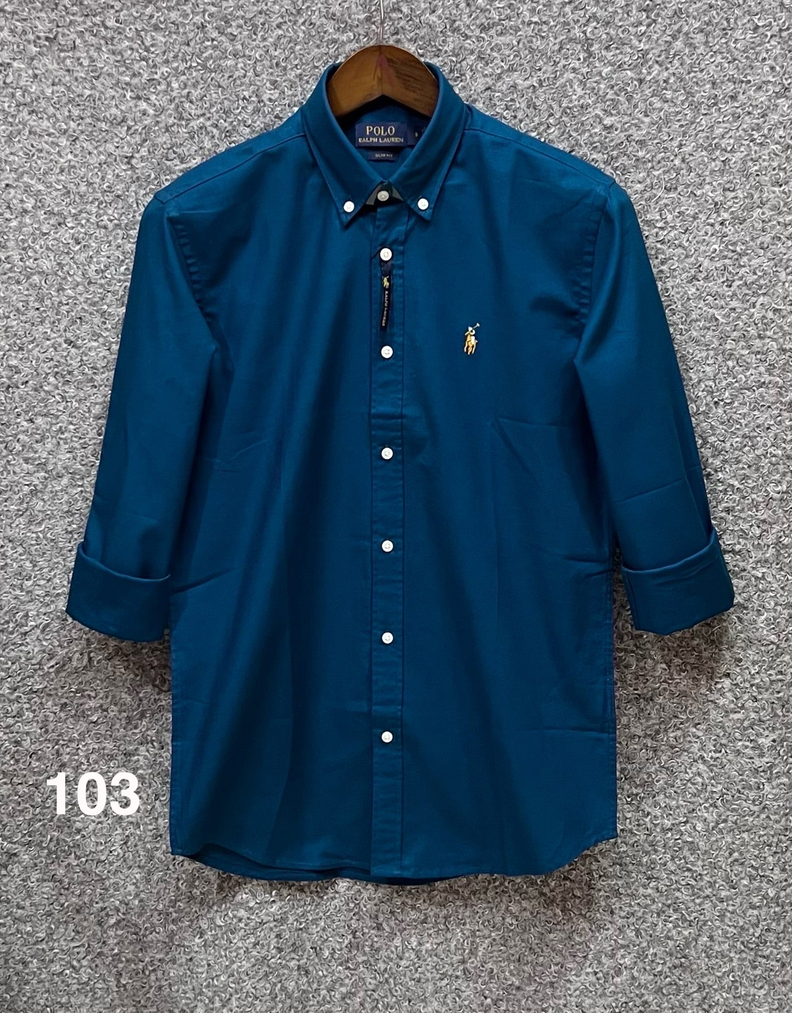 Premium Solid Oxford Cotton Shirt RLS 103