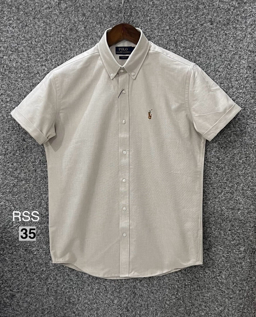 Premium Half Sleeve Solid Shirt RLSS 35