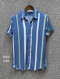 Classic Hawaiian Stripe Shirt HPS 244
