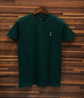 Premium Solid Bear Logo Tshirt RLBT Green | Shirtology Bangladesh