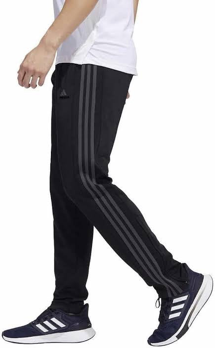 Three Stripe Full Athletic Track Pant Ash Black