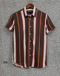 Classic Hawaiian Stripe Shirt HPS 329