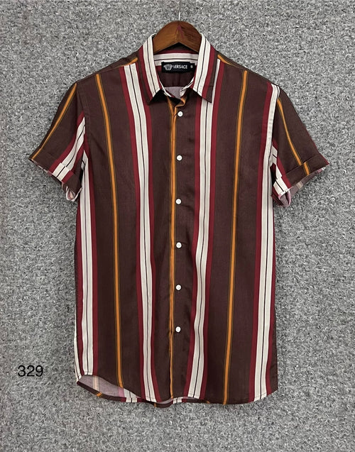 Classic Hawaiian Stripe Shirt | Hawaii Shirt | Shirtology Bangladesh