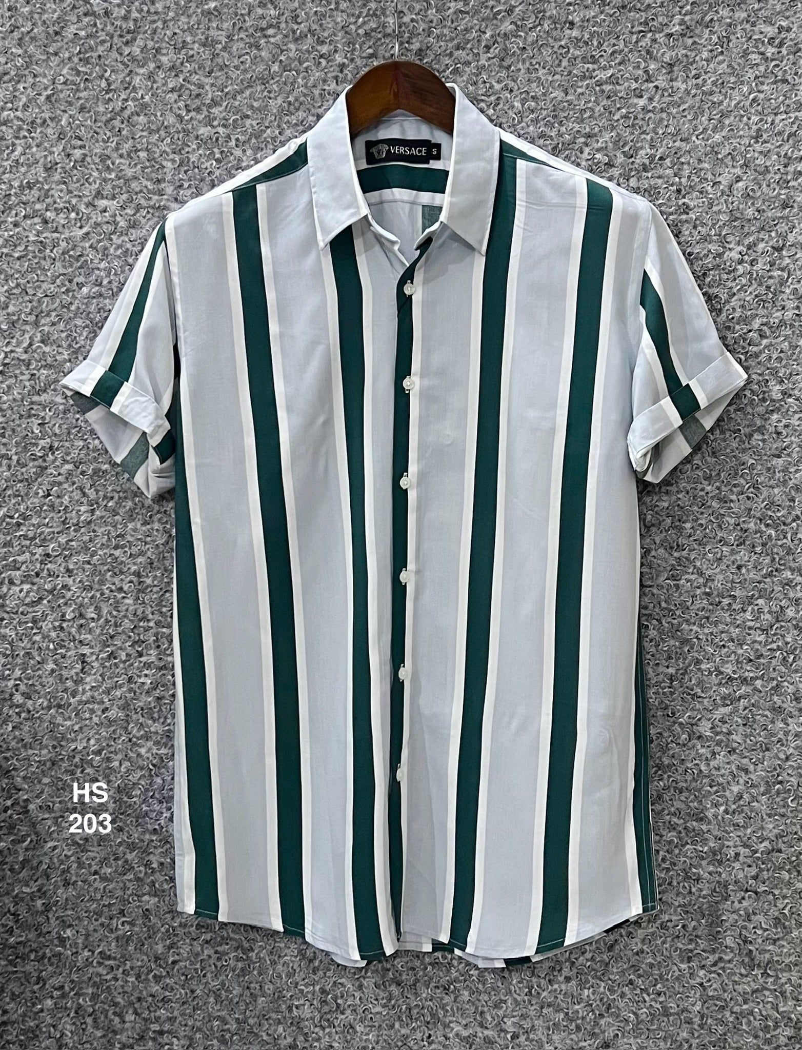 Classic Hawaiian Stripe Shirt HPS 203
