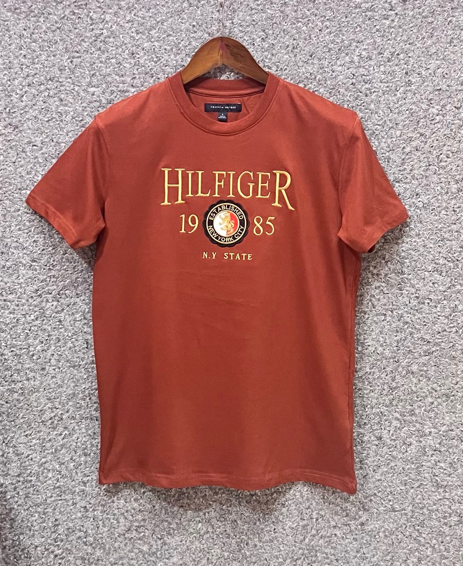 Premium Embroidery Tshirt Rust/Eat | Shirtology Bangladesh