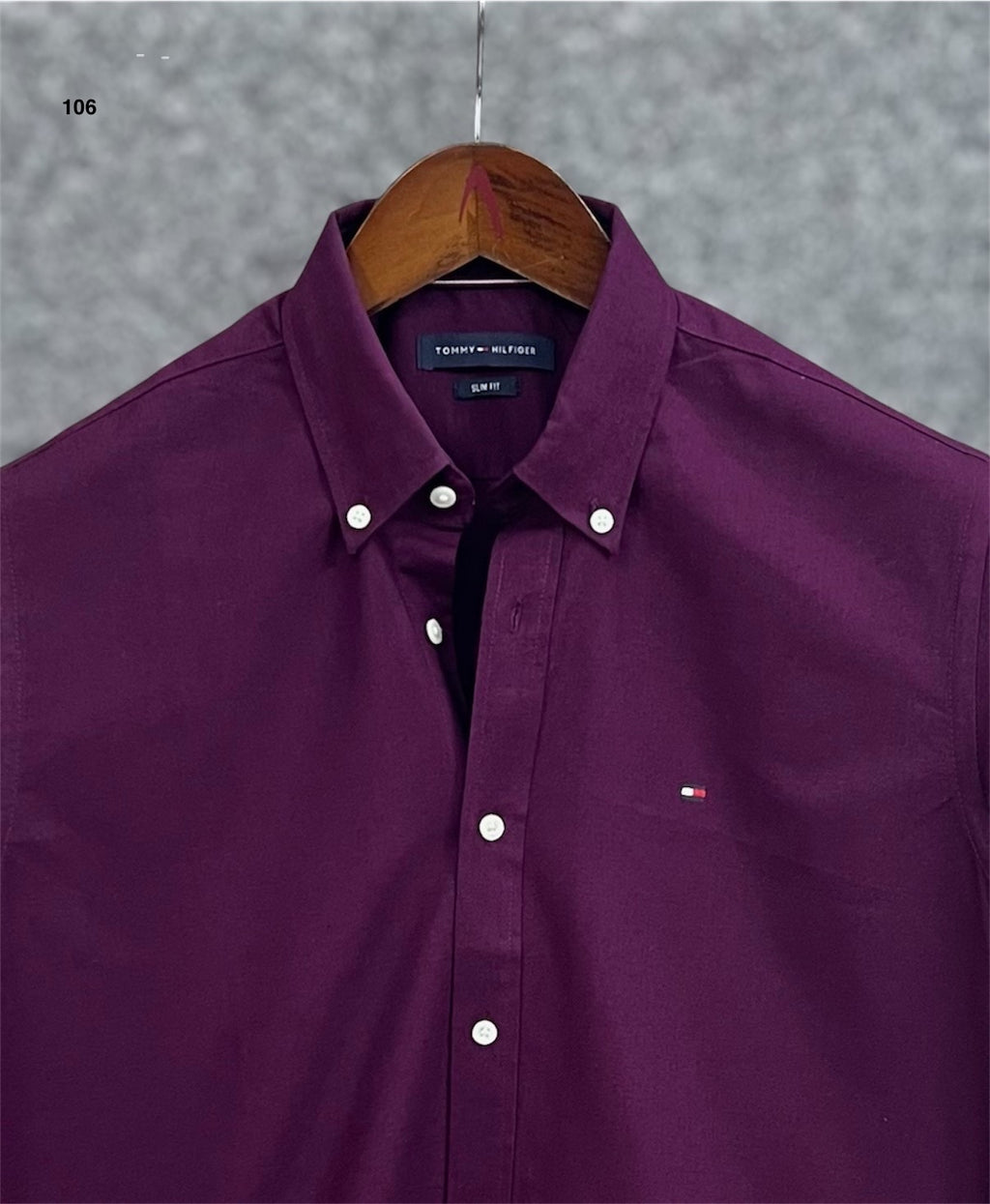 TMS Signature Solid Cotton Shirt 106