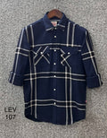 Premium Double Pocket Check Shirt LVCD 107