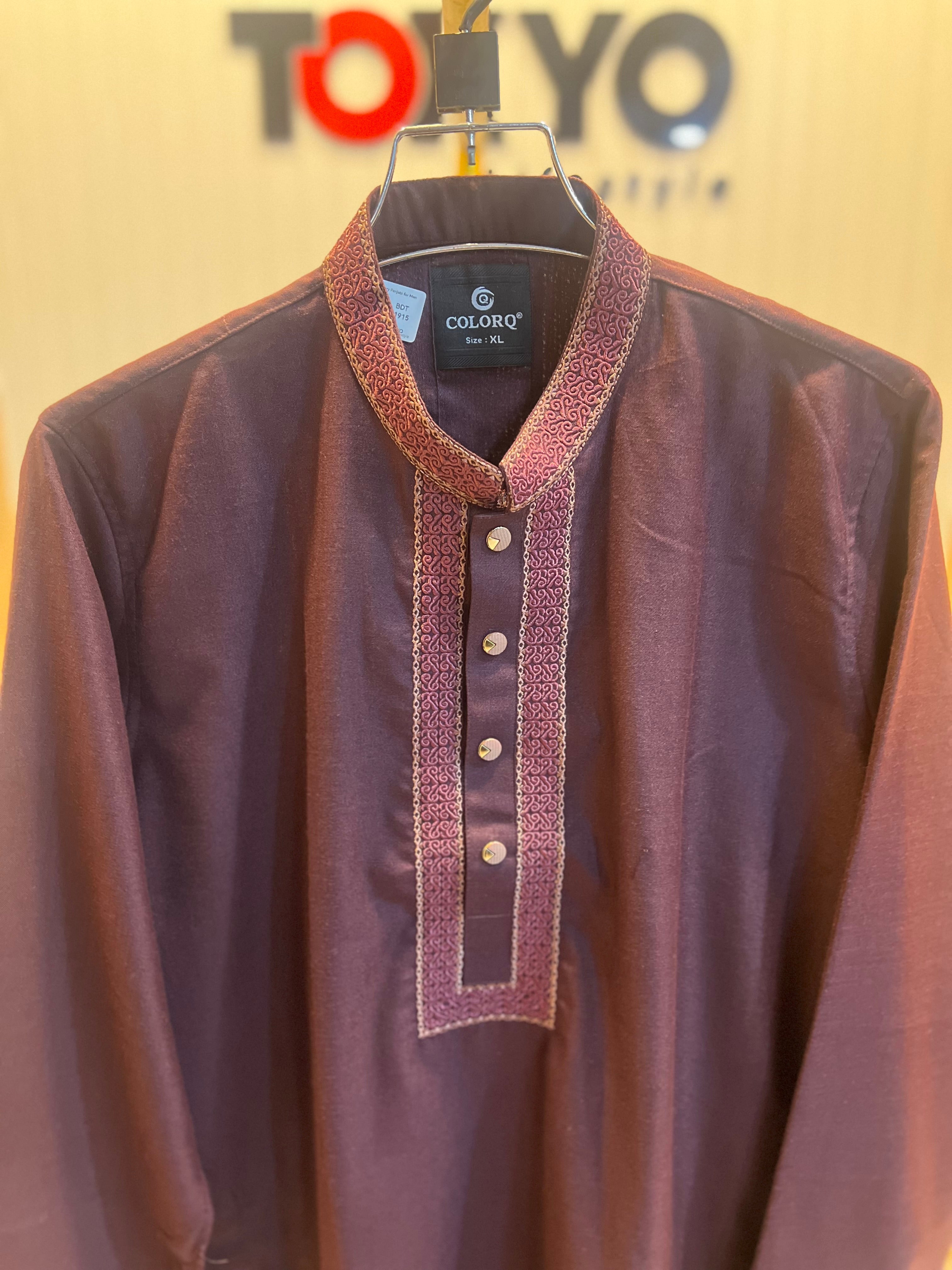 Premium Embroidery Panjabi for Men X 723