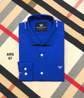 Iconic Solid Shirt Royal blue | Shirtology Bangladesh