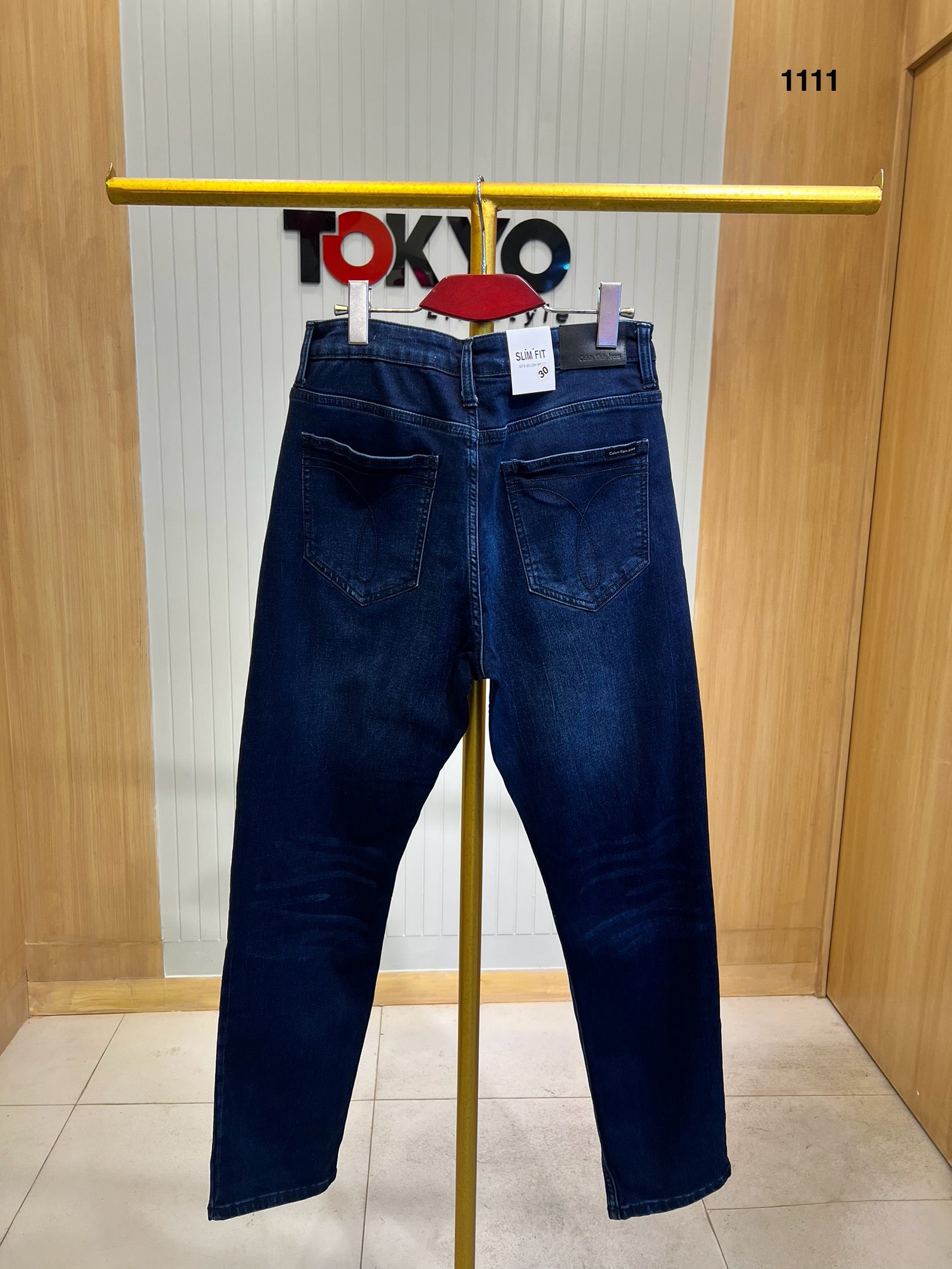 Premium Knit Denim Pant – Slim Fit Semi Narrow DNM-1111 | Shirtology Bangladesh