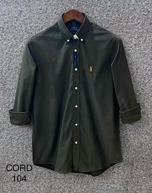 Elite Corduroy Button-Down Shirt Cord 104/107 | Corduroy Shirt | Shirtology Bangladesh