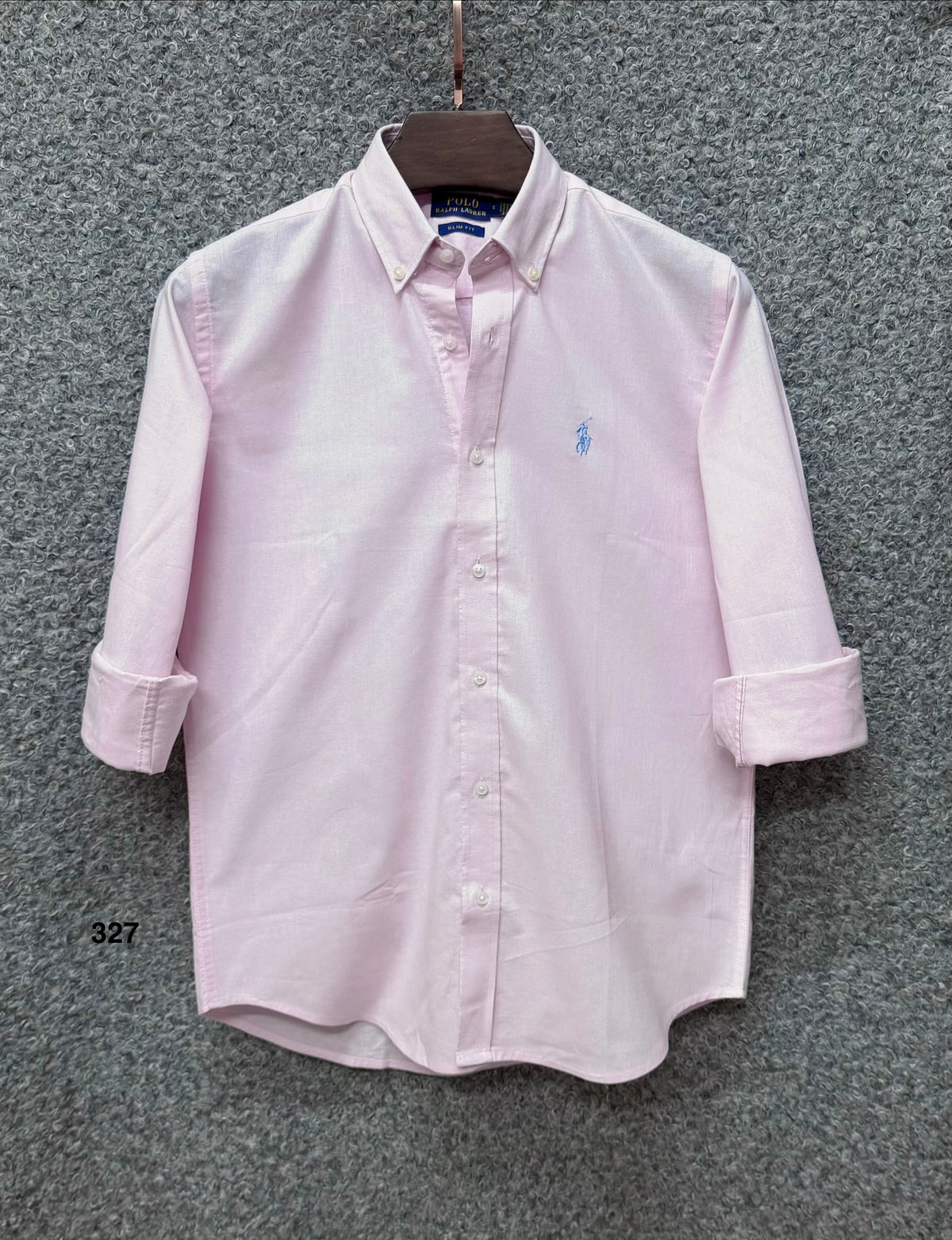 Luxury Linen Blend Solid Shirt with Cane Collar RLS 327
