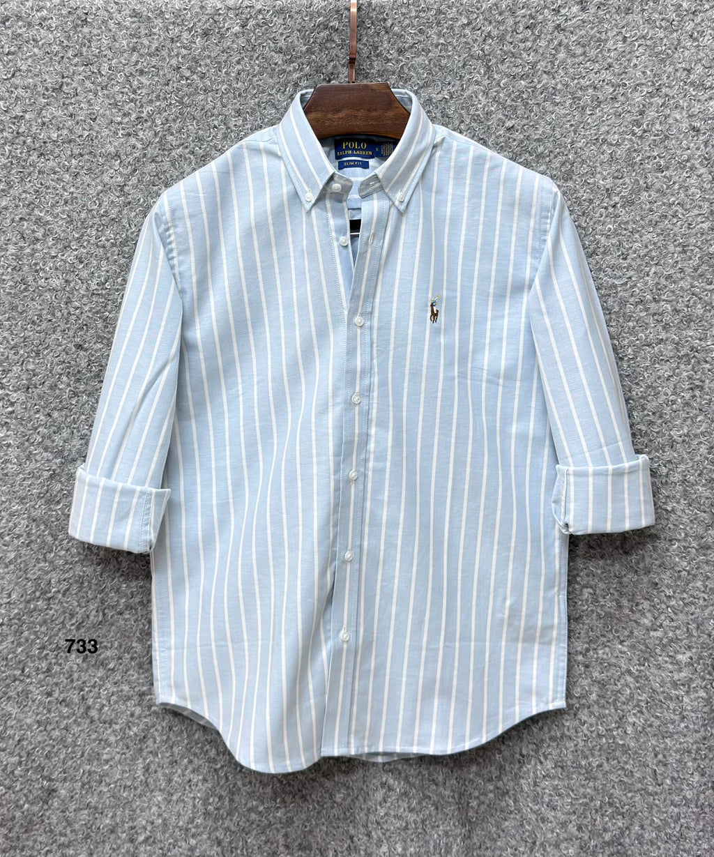 Premium Stripe Full Sleeve Shirt  RLST 733