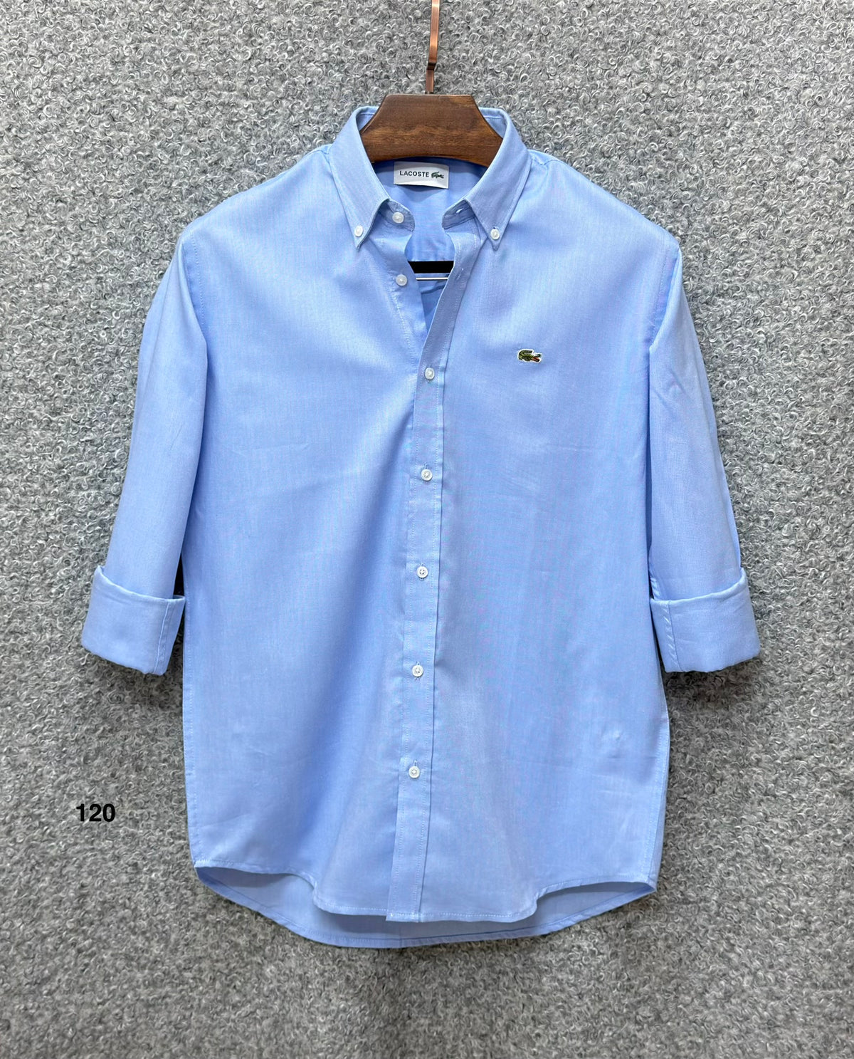 Premium Solid Oxford Cotton Shirt LKS 120