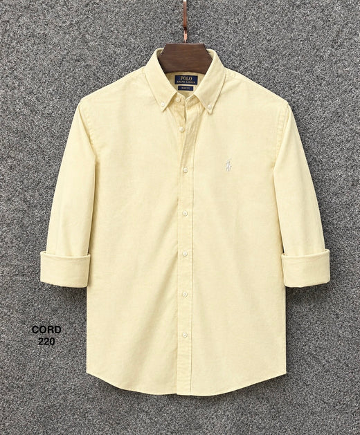 Elite Corduroy Button-Down Shirt Cord 220