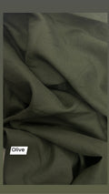 Olive linen