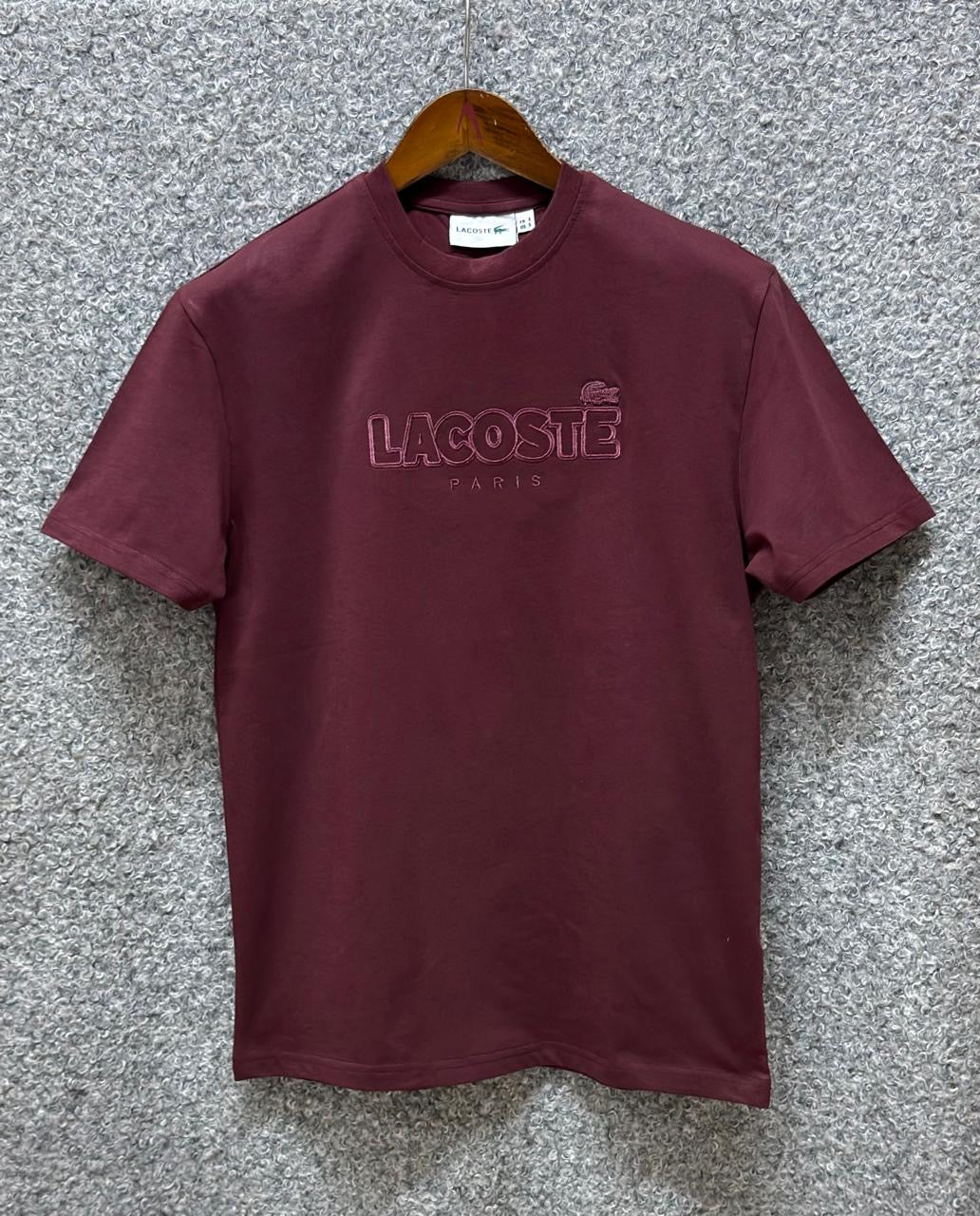 Premium Big Embroidery Tshirt LKSBET Maroon