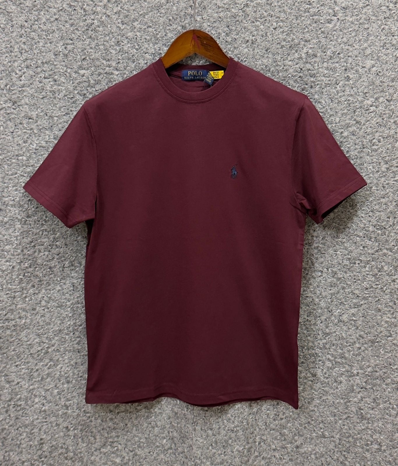 Premium Solid LOGOTshirt RLT Maroon