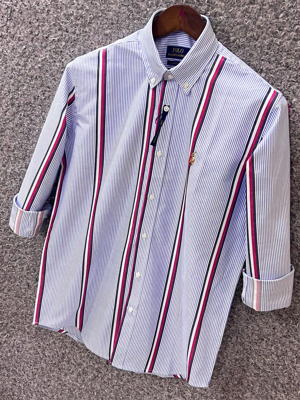 Premium Stripe Full Sleeve Shirt  RLST 214