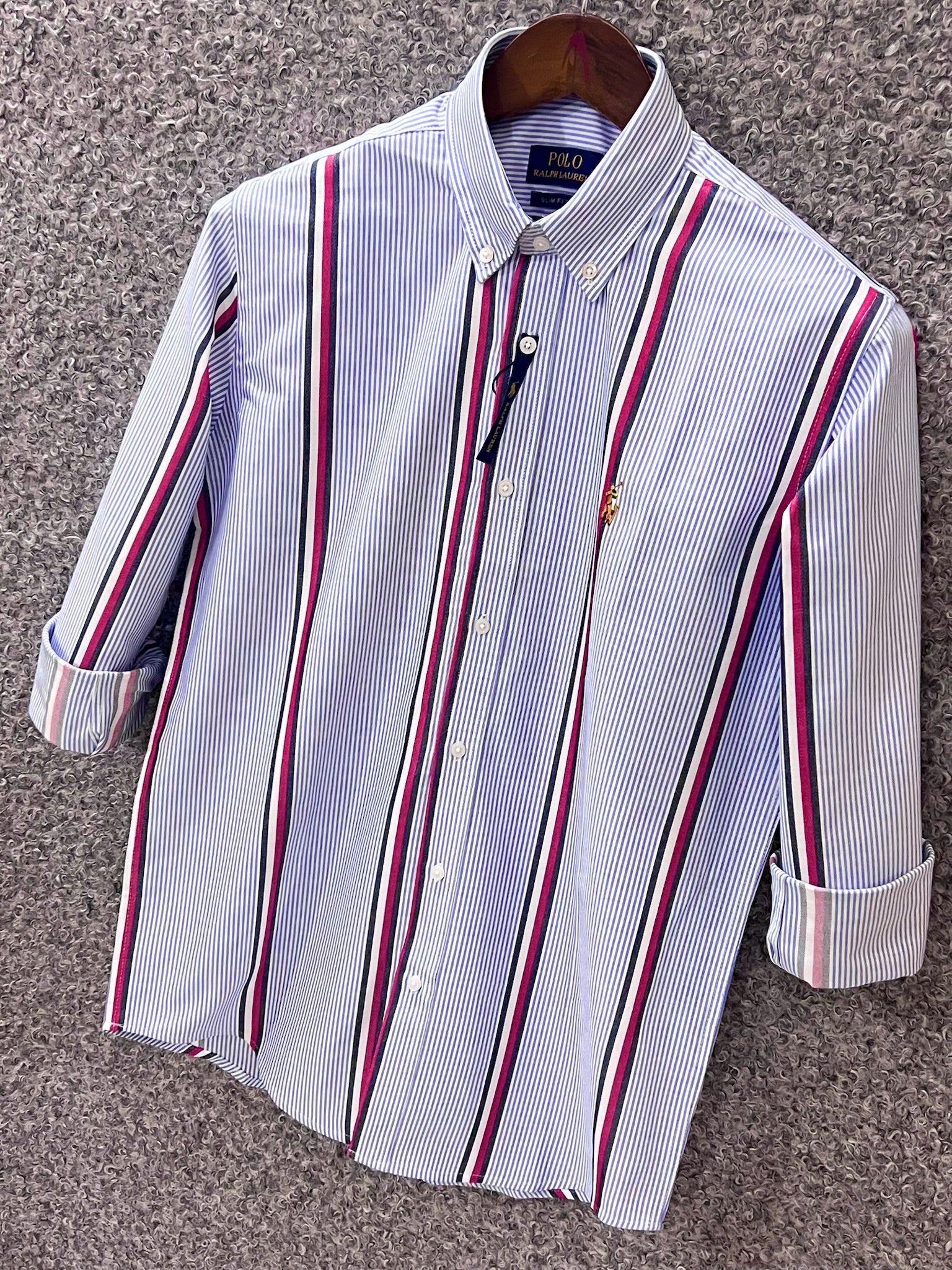Premium Stripe Full Sleeve Shirt  RLST 214