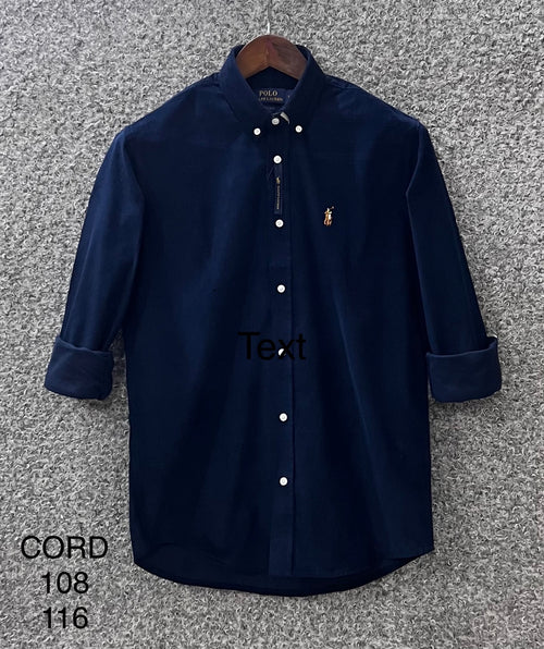 Elite Corduroy Button-Down Shirt Cord 108/109 | Corduroy Shirt | Shirtology Bangladesh