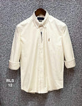 Premium Solid Oxford Cotton Shirt RLS off white 12 | Solid Shirt | Shirtology Bangladesh