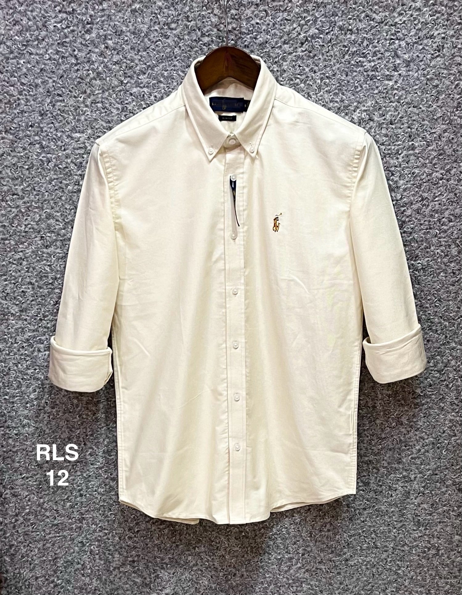 Premium Solid Oxford Cotton Shirt RLS off white 12 | Solid Shirt | Shirtology Bangladesh