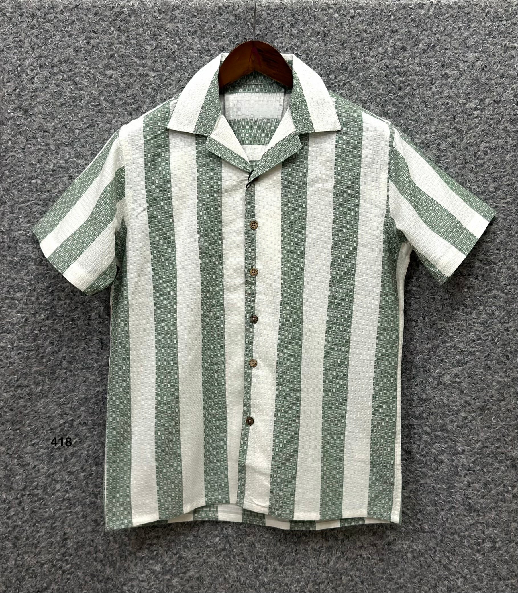 Premium Seersucker Cuban Collar Shirt | Shirtology Bangladesh