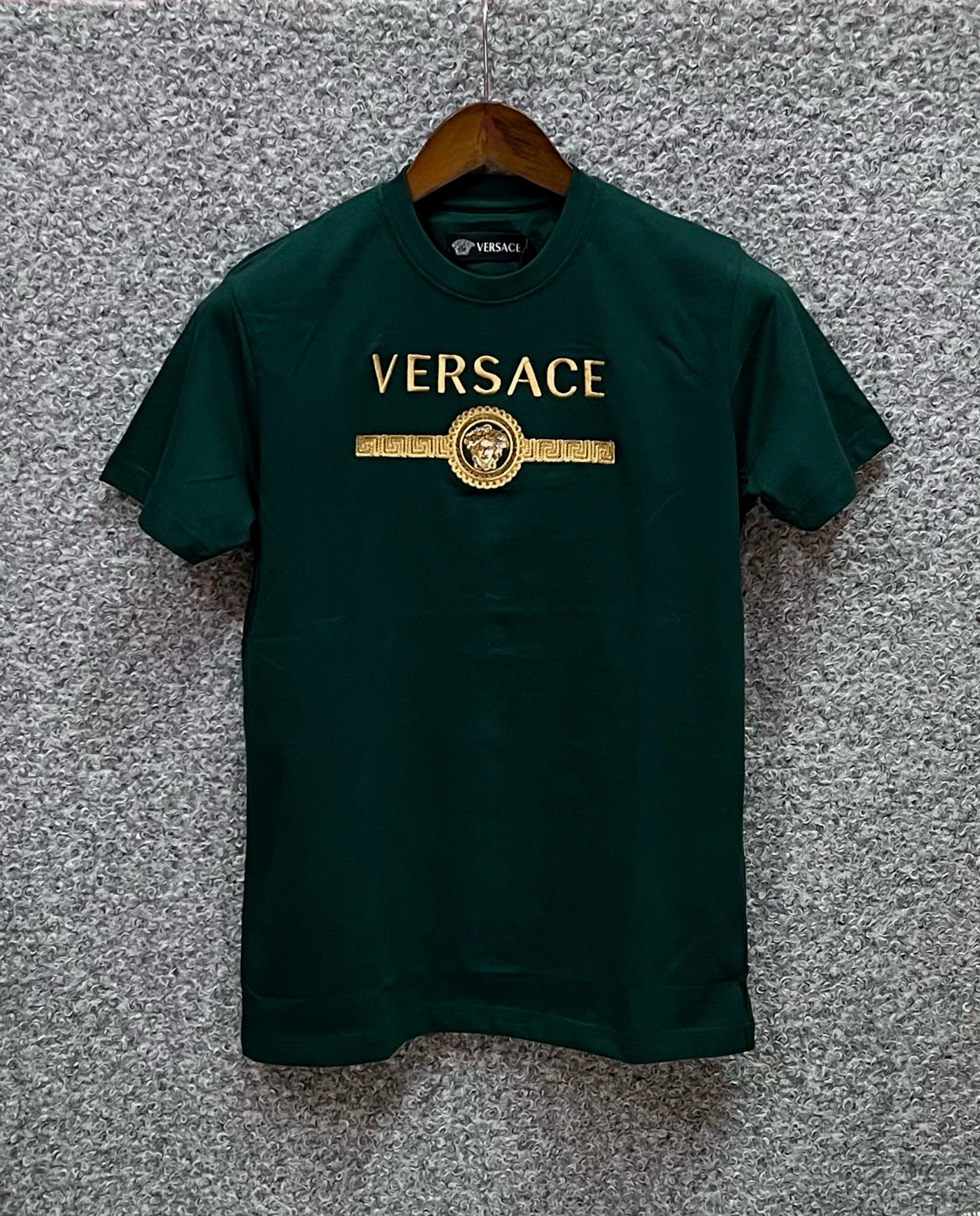 Premium Embroidery Tshirt VRSC Green | Shirtology Bangladesh