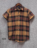 Premium Short Sleeve Check Shirt | Shirtology Bangladesh