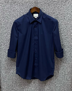 GCS Premium Solid Shirt Navy | Shirtology Bangladesh