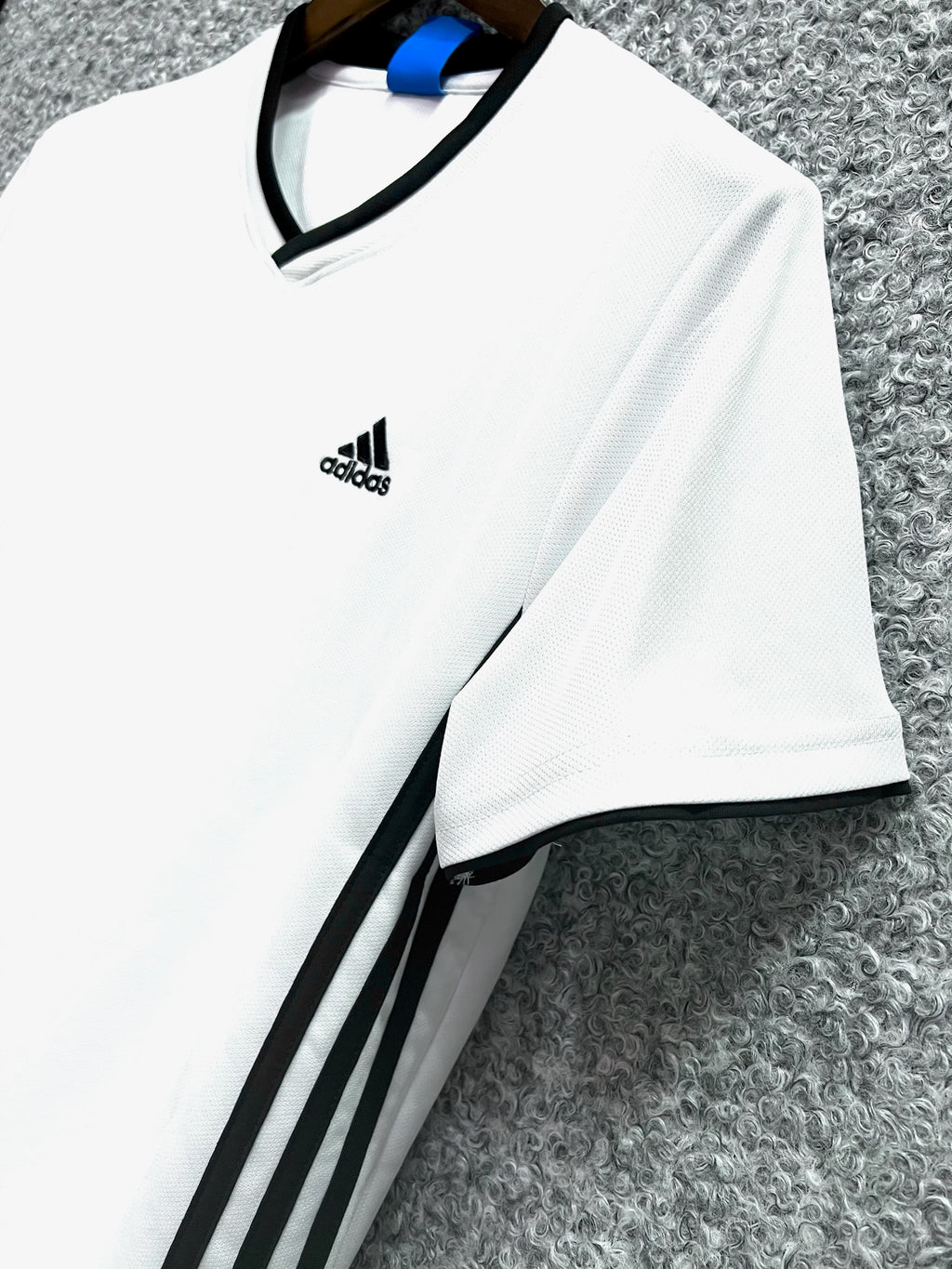 premium side panel stripe jersey tshirt ADSP White | Shirtology Bangladesh