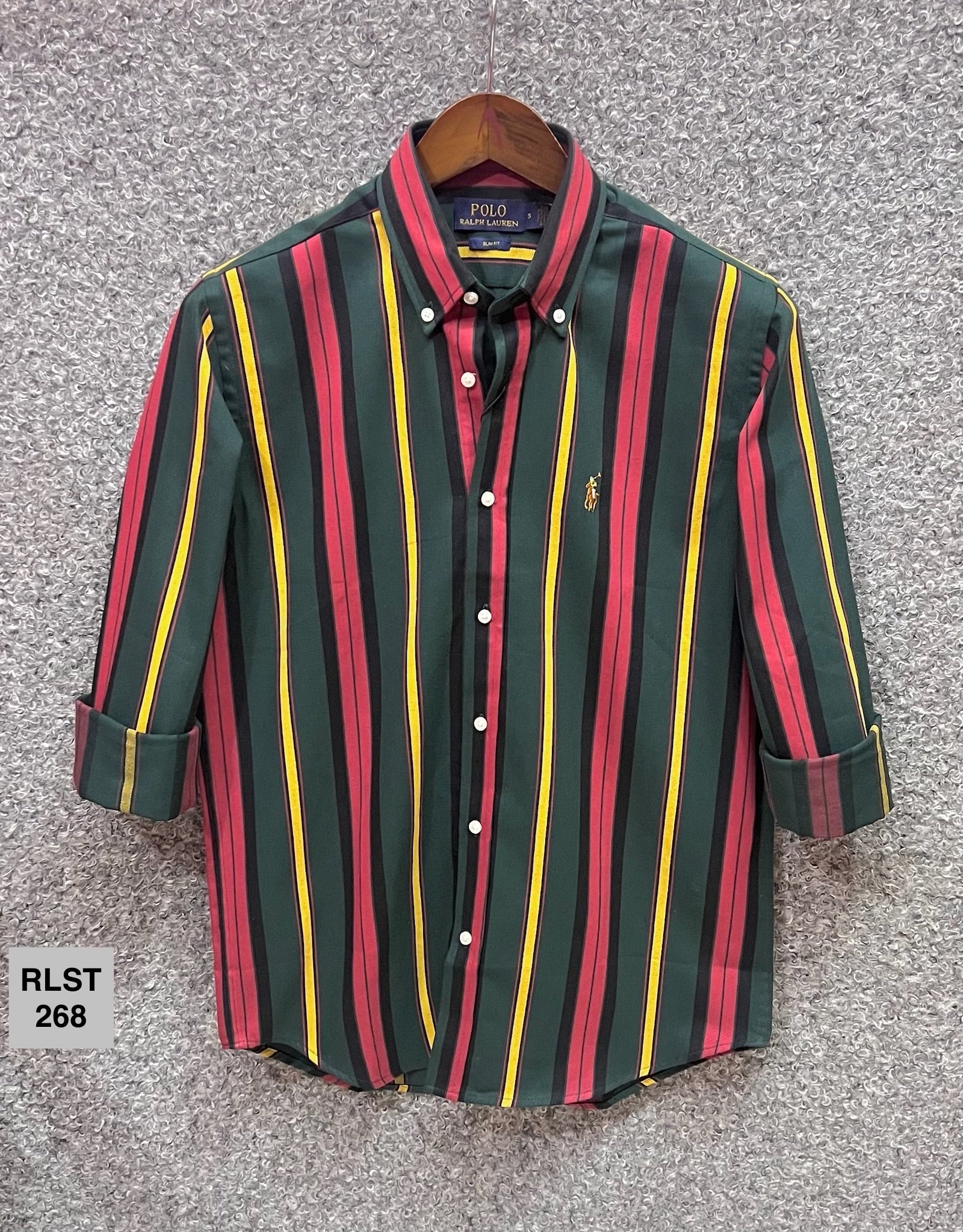 (Copy) Premium Stripe Full Sleeve Shirt  RLST 268