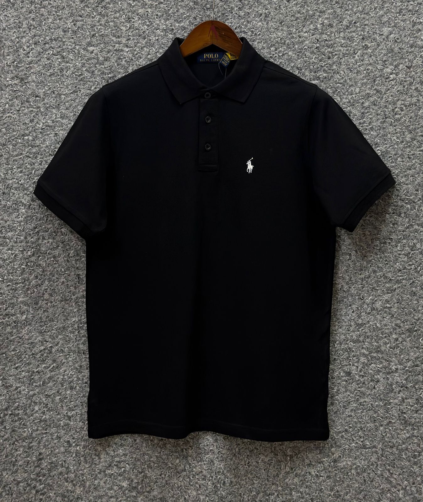 Premium polo TShirt RLPLT Black
