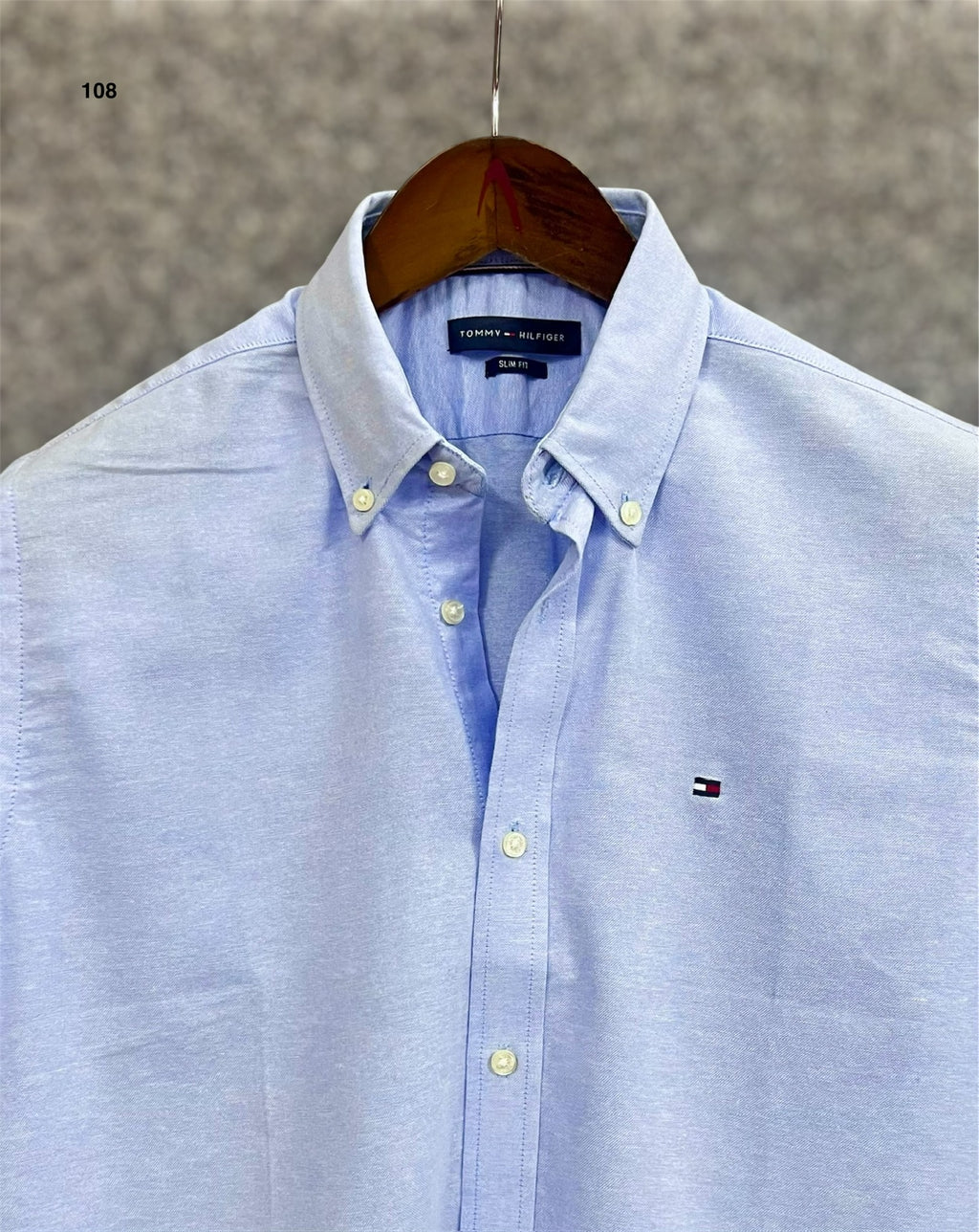 TMS Signature Solid Cotton Shirt 108